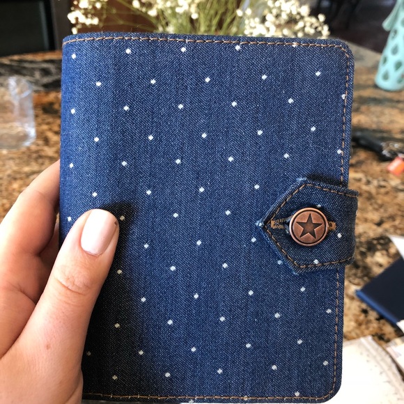 ****SOLD ON MERCARI**** Denim Filofax Pocket! - Picture 5 of 5